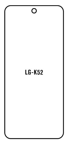 Hydrogel - ochranná fólie - LG K52