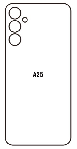 Hydrogel - zadní ochranná fólie - Samsung Galaxy A25