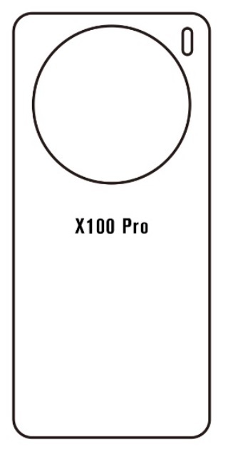 Hydrogel - zadní ochranná fólie - Vivo X100 Pro