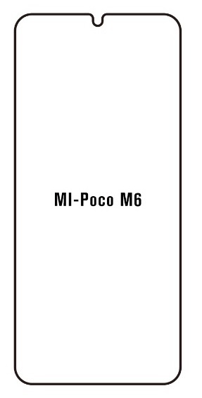 Hydrogel - ochranná fólie - Xiaomi Poco M6 (case friendly)