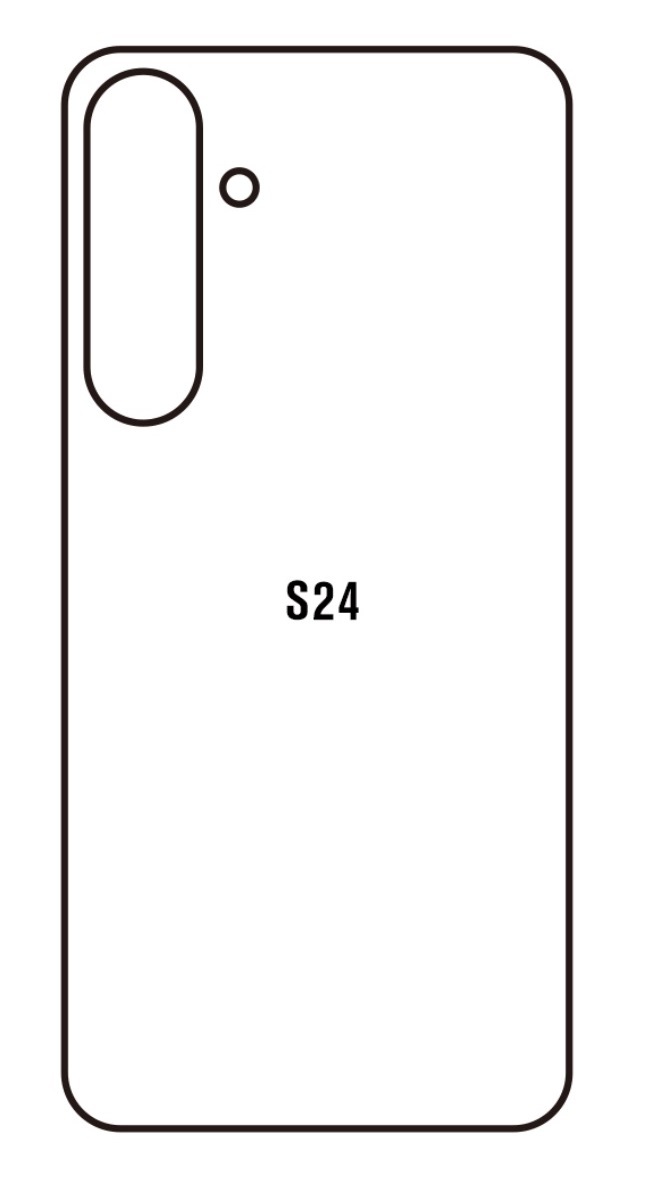 Hydrogel - matná zadní ochranná fólie - Samsung Galaxy S24