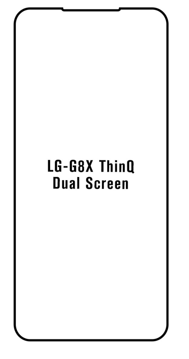 Hydrogel - ochranná fólie - LG G8X ThinQ Dual Screen