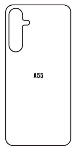 Hydrogel - matná zadní ochranná fólie - Samsung Galaxy A55
