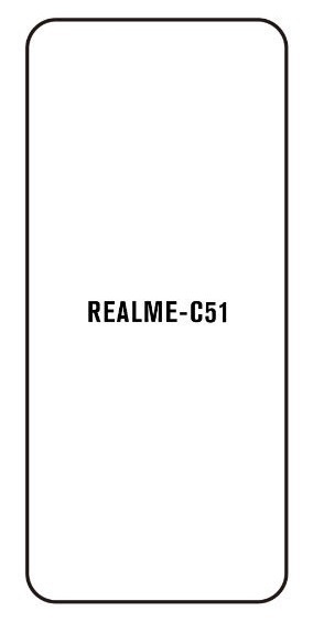 Hydrogel - ochranná fólie - Realme C51