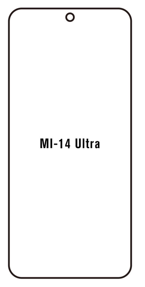 Hydrogel - ochranná fólie - Xiaomi 14 Ultra (case friendly)