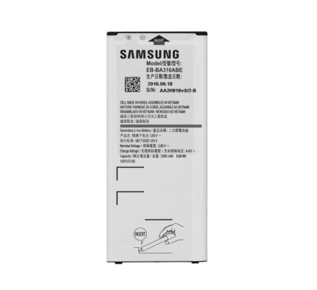 Original Baterie Samsung Galaxy A3 (2016) EB-BA310ABE 2300mAh bulk