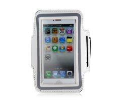 Armband - držák telefonu na ruku iPhone 5 / 5S / 5C / SE white