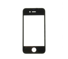 Černé přední sklo iPhone 4