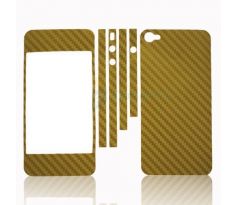 iCoverCarbon iPhone 4 / 4S - zlatá