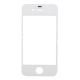 Bílé přední sklo iPhone 4S