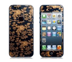 3D Floral Skin Screen protector na iPhone 5 / 5S / SE