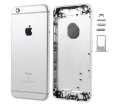 Zadní kryt iPhone 6S silver - stříbrný