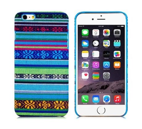 Ethnic Plastic Case iPhone 6 Plus / 6S Plus (Blue)