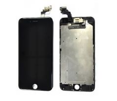 Černý LCD displej iPhone 6 Plus s přední kamerou + proximity senzor OEM (bez home button)