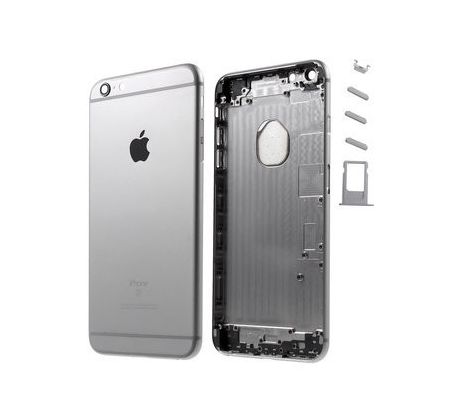 Zadní kryt iPhone 6S Plus šedý (space grey)