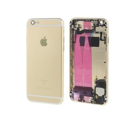 Zadní kryt iPhone 6S champagne gold s malými díly