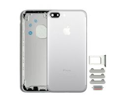Zadní kryt iPhone 7 Plus bílý / stříbrný