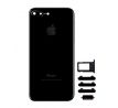 Zadní kryt iPhone 7 Plus černý / Jet Black s malými instalovanými díly