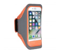 Armband - univerzální držák telefonu na ruku do 5 '' - sport orange