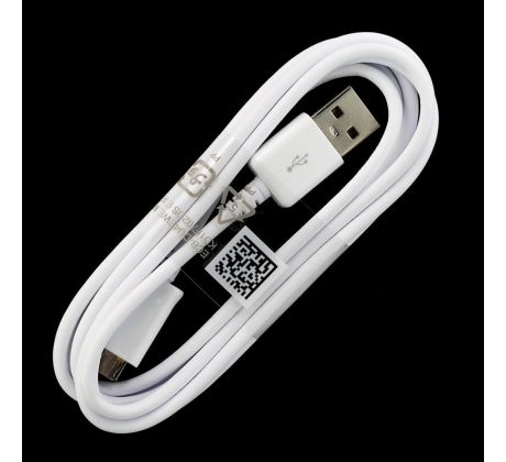 ECBDU4EWE Samsung microUSB Datový Kabel White (Bulk)