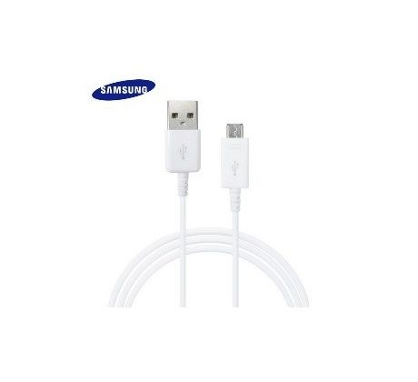 EP-DG925UWE Samsung microUSB datový kabel White (Bulk)