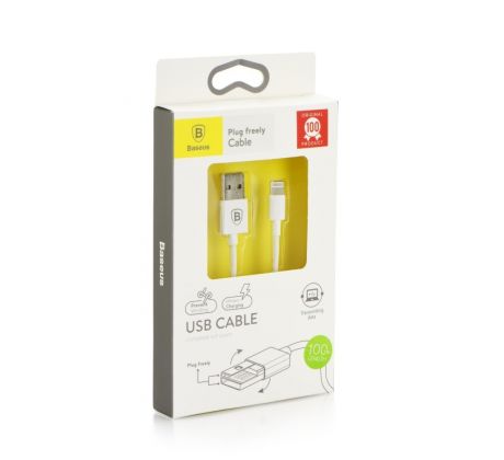 BASEUS USB Cable Apple Lightning 1M white