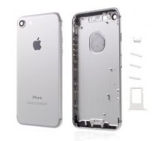 Zadní kryt iPhone 7 bílý / stříbrný