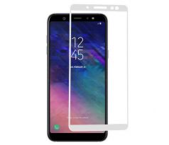 FULL GLUE 3D glass Samsung Galaxy A8 2018 white