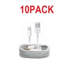 10pack - USB kabel Lightning