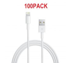 100PACK - USB datový kabel Apple iPhone Lightning MD818 ORIGINAL (Bulk)