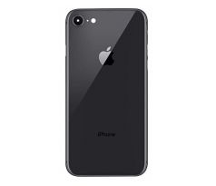 iPhone 8 - Zadní sklo housingu iPhone 8 + sklíčko zadní kamery - černé