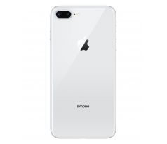 iPhone 8 Plus - Zadní sklo housingu iPhone 8 Plus + sklíčko zadní kamery - bílé