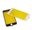 Oleofobní náhradní bílé přední sklo s rámem na iPhone 6 Plus