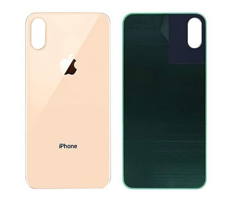 Apple iPhone XS - Zadní sklo housingu - zlaté