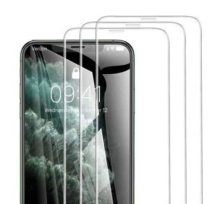 10ks balení - ochranné sklo - bez horního výřezu pro iPhone XS