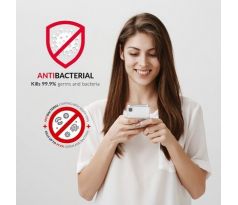 Forcell AntiBacterial kryt pro iPhone 11 Pro - transparentní 