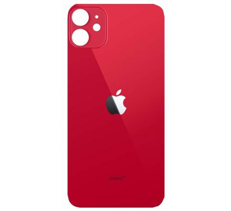 iPhone 11 - Zadní sklo housingu iPhone 11 - červené