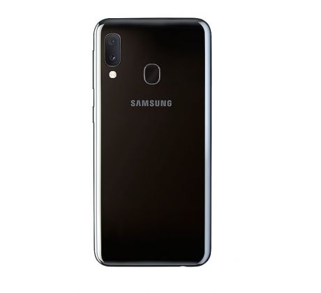 Samsung Galaxy A20e - Zadní kryt - černý - se sklíčkem zadní kamery (náhradní díl)