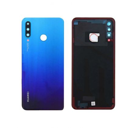 Huawei P30 Lite - Zadní kryt - modrý - se sklíčkem zadní kamery (náhradní díl)