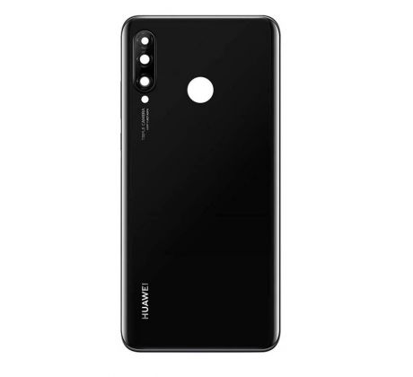 Huawei P30 Lite - Zadní kryt - černý - se sklíčkem zadní kamery (náhradní díl)
