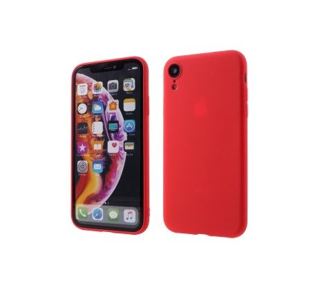 Slim minimal iPhone XR červený