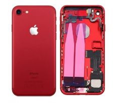 Zadní kryt iPhone 7 červený / red s malými inštaovanými díly