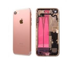 Zadní kryt iPhone 7 rose gold s malými instalovanými díly
