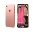 Zadní kryt iPhone 7 rose gold s malými instalovanými díly