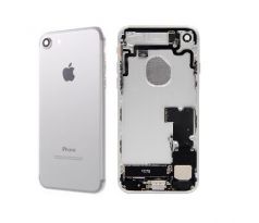 Zadní kryt iPhone 7 bílý / stříbrný s malými instalovanými díly
