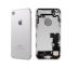 Zadní kryt iPhone 7 bílý / stříbrný s malými instalovanými díly