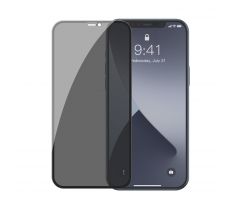 2PACK Baseus Anti-Spy - Ochranné temperované sklo Apple iPhone 12 mini - 2ks v balení