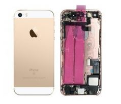 iPhone SE - Zadní kryt - champagne gold / zlatá s malými díly