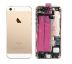 iPhone SE - Zadní kryt - champagne gold / zlatá s malými díly