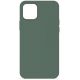 iPhone 12 Pro Max Silicone Case - Dark Green